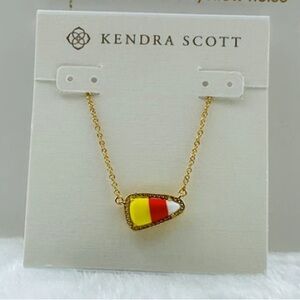 Kendra Scott Gold Candy Corn Necklace